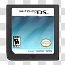 Nintendo DS Rom Icons, Nintendo DS game cartridge transparent background PNG clipart