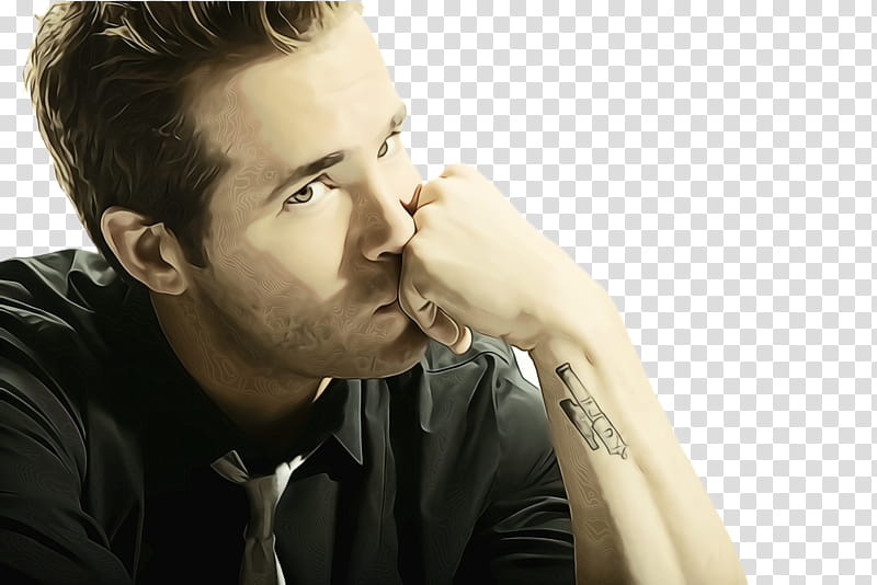 People Sitting, Watercolor, Paint, Wet Ink, Ryan Reynolds, Actor, Celebrity, Film transparent background PNG clipart