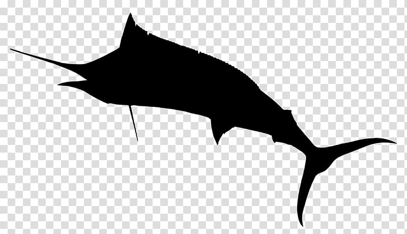 Bat, Dolphin, Silhouette, Fish, Atlantic Blue Marlin, Sailfish, Swordfish transparent background PNG clipart
