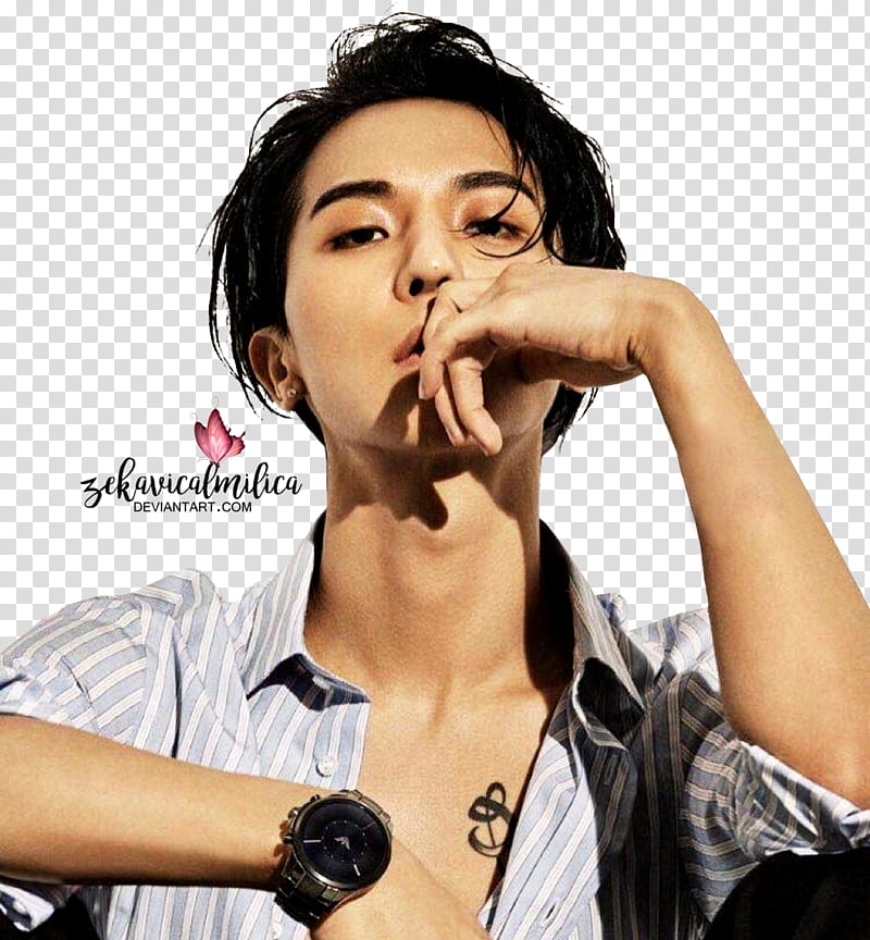 WINNER Mino ARENA HOMME transparent background PNG clipart