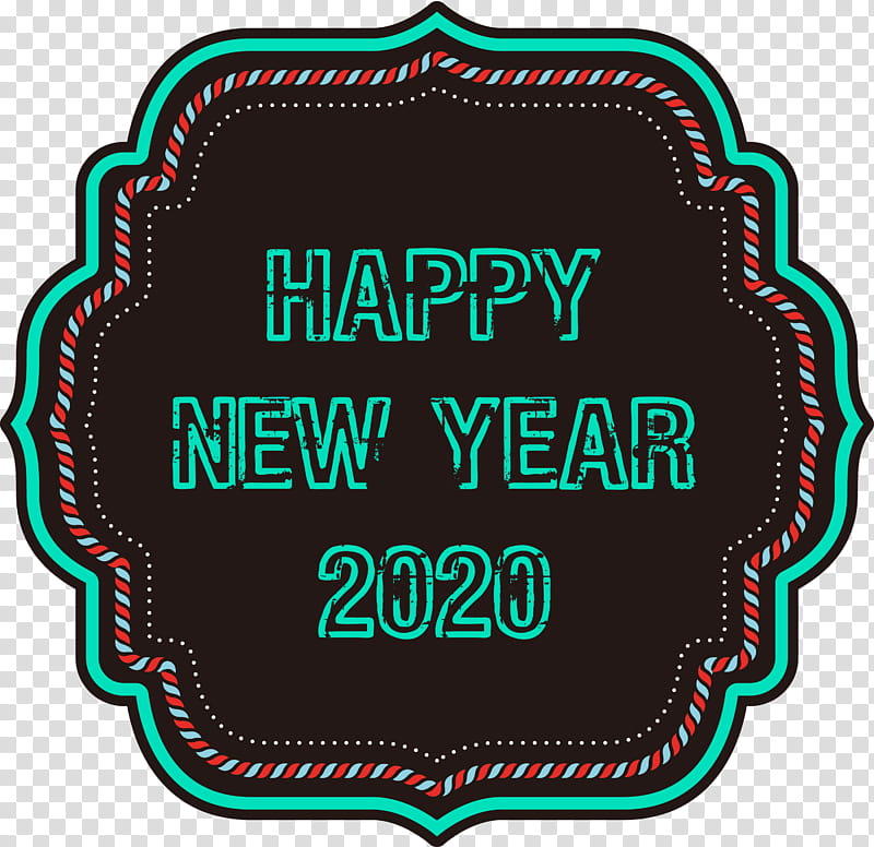 happy new year 2020 new years 2020 2020, Label transparent background PNG clipart