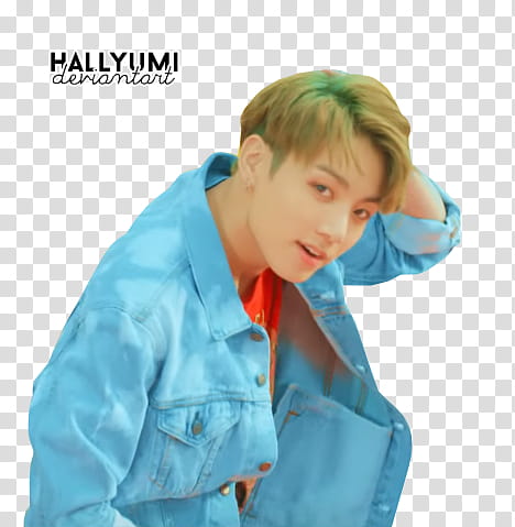 BTS DNA MV, men's blue button up dress shirt transparent background PNG clipart