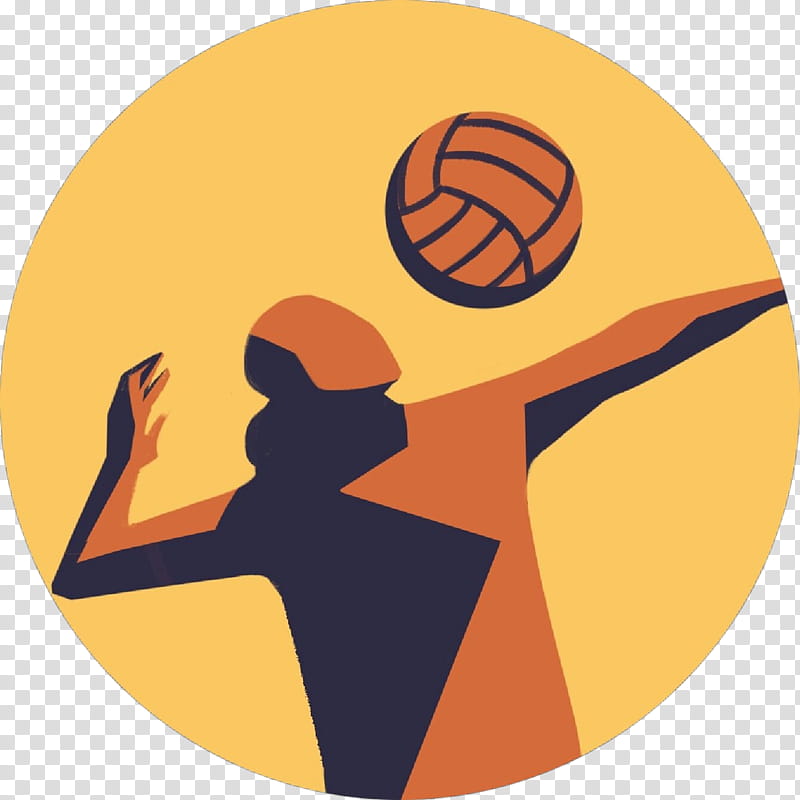 Orange, Cartoon, Basketball, Basketball Player, Volleyball Player, Gesture, Team Sport, Playing Sports transparent background PNG clipart