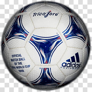 Official match ball of the fifa World Cup 1998 Tricolore 