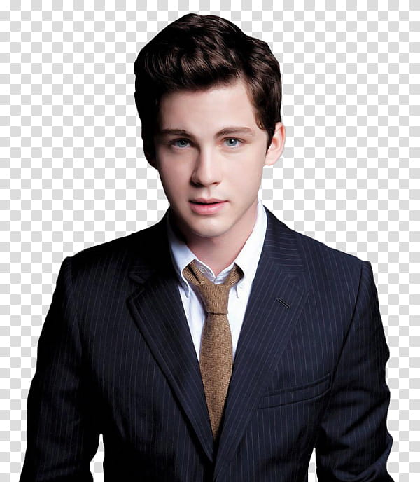 Logan Lerman,  transparent background PNG clipart