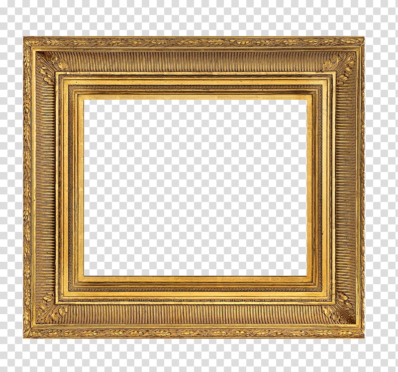 Frame , brown wooden framed wall decor transparent background PNG clipart