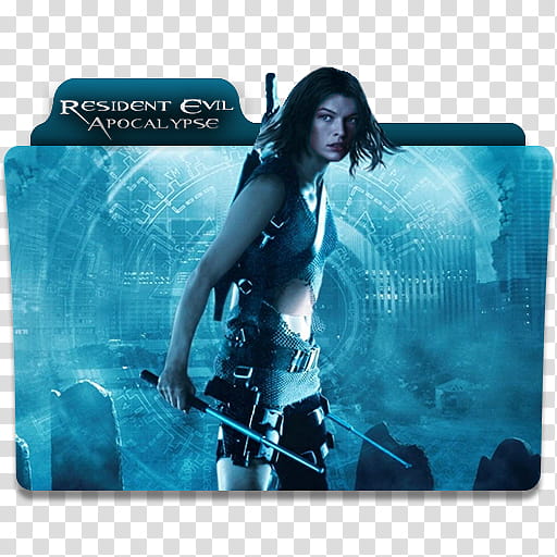 Resident Evil Collection   Folder Icon, Resident Evil Apocalypse () transparent background PNG clipart