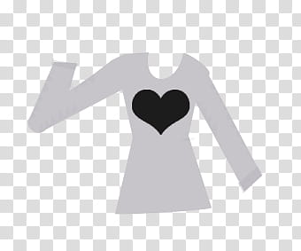 clothes for dolls , grey and black heart print dress illustration transparent background PNG clipart