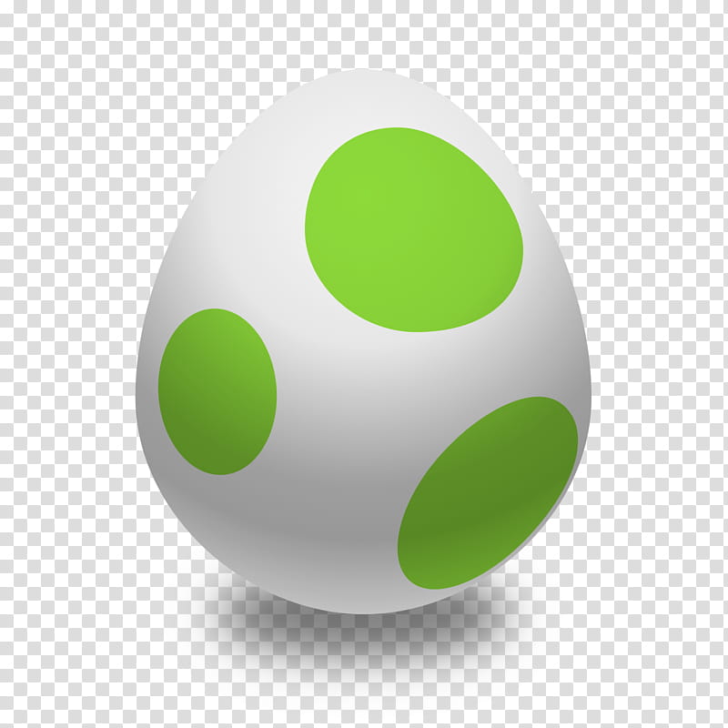 Super Mario Bros Icons, Yoshi's egg transparent background PNG