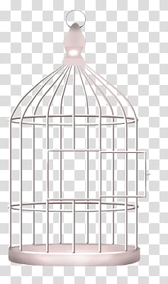 , gray and white birdcage art transparent background PNG clipart