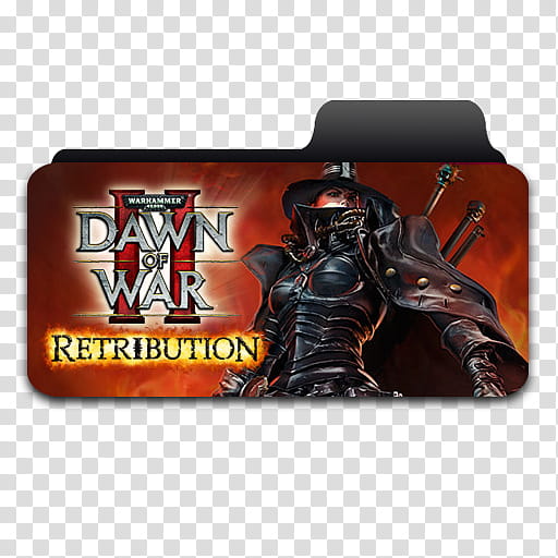 Game Folder Icon Style  , Dawn of War II, Retribution transparent background PNG clipart