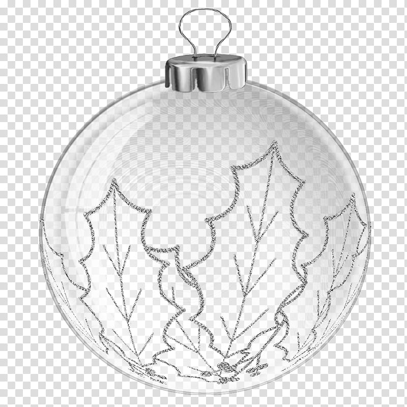 Christmas balls, white baubles transparent background PNG clipart