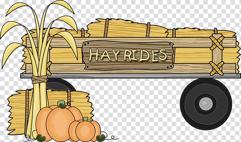 Halloween Pumpkin, Hayride, Halloween , Haunted Attraction, Vehicle transparent background PNG clipart