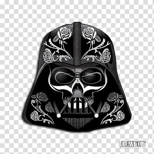 Star Wars Sugar Skull, Darth Vader helmet transparent background PNG clipart