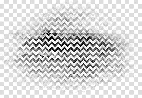 Visual Chaos V, black and white chevron-print textile transparent background PNG clipart