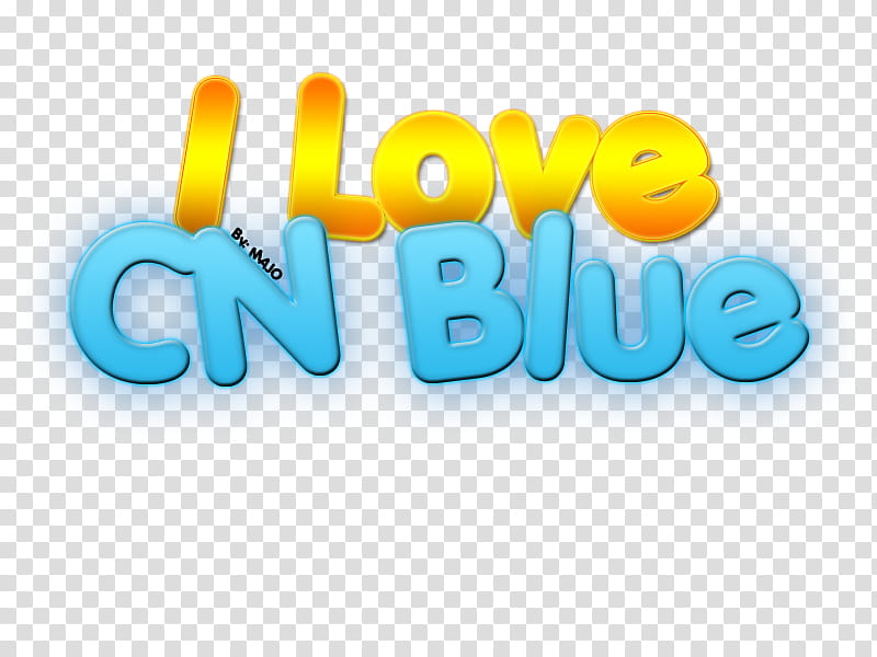 i love CNBLUE TEXTO, i love CN blue text transparent background PNG clipart