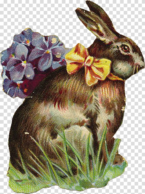 Easter Bunny, Hare, Rabbit, Easter
, Easter Basket, Easter Postcard, Holiday, Christmas Day transparent background PNG clipart