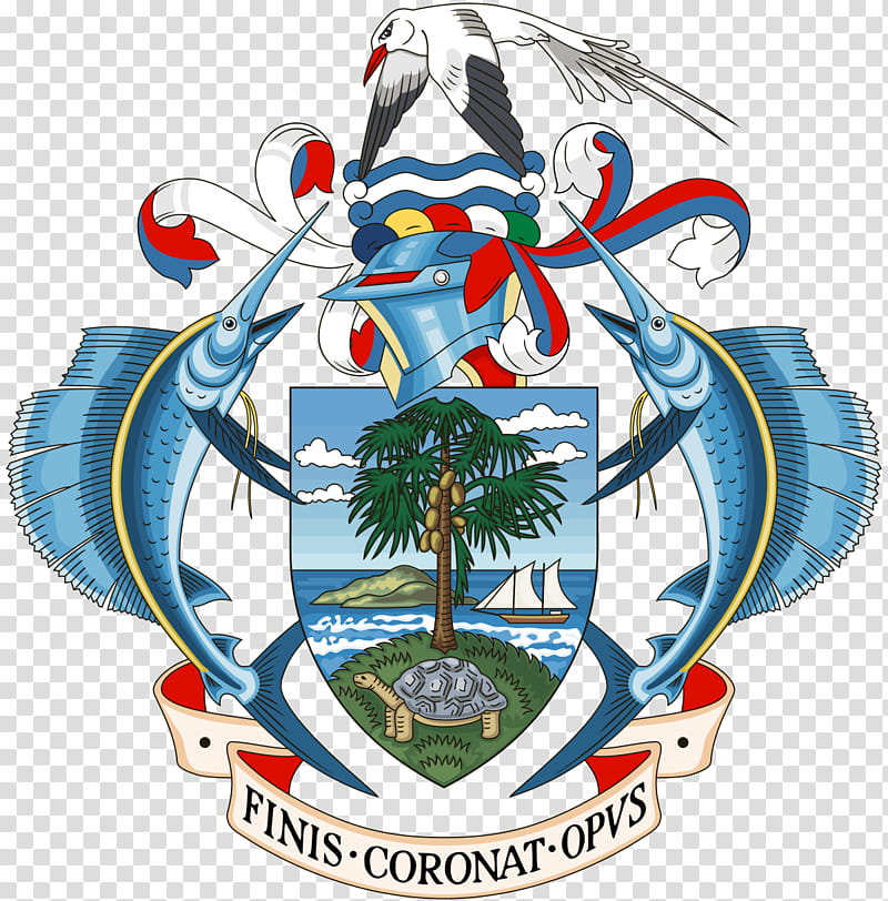 Flag, Coat Of Arms Of Seychelles, Flag Of Seychelles, Lodoicea, Prime Minister Of Seychelles, Vicepresident Of Seychelles, Heraldry, Gallery Of Coats Of Arms Of Sovereign States transparent background PNG clipart