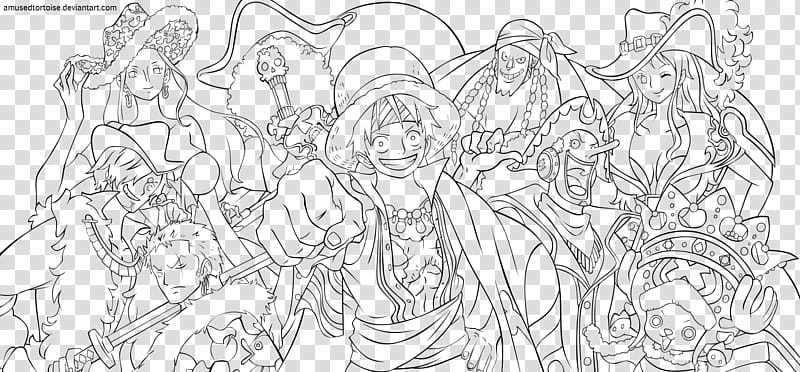 One Piece Movie Promo, One Piece characters sketch transparent background PNG clipart