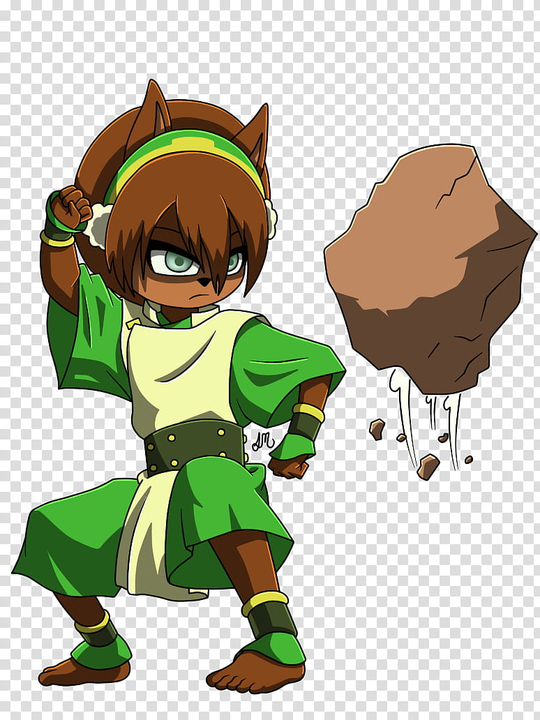 .:Emmie as Toph:. transparent background PNG clipart