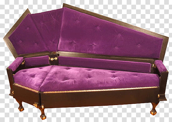 , purple and brown danish couch transparent background PNG clipart