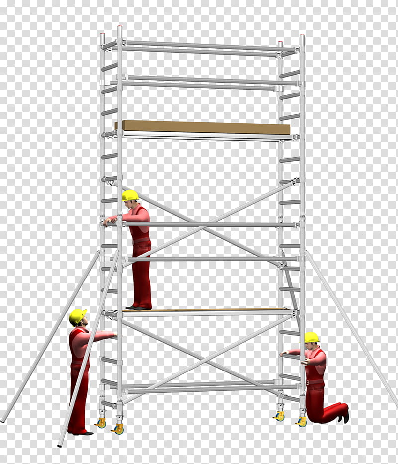 Ladder, Scaffolding, Aluminium, Construction, Truss, Formwork, Industry, Framing transparent background PNG clipart