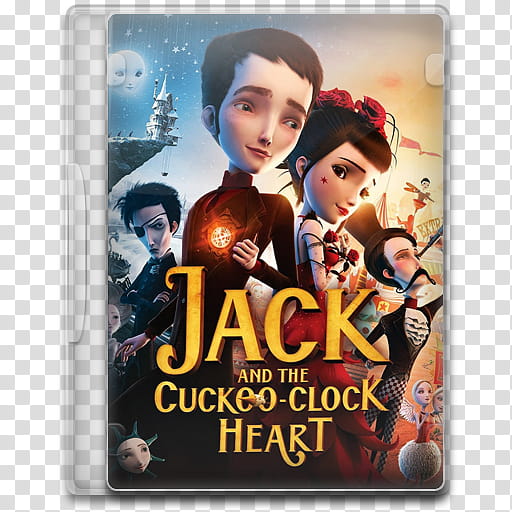 Movie Icon Mega , Jack and the Cuckoo-Clock Heart, Jack and the cuckeo-clock heart DVD case transparent background PNG clipart