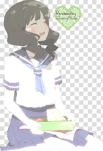 Yomi takanashi rendered transparent background PNG clipart