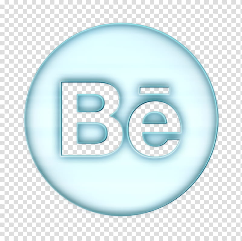 behance icon portfolio icon social icon, Text, Number, Circle, Logo, Symbol transparent background PNG clipart