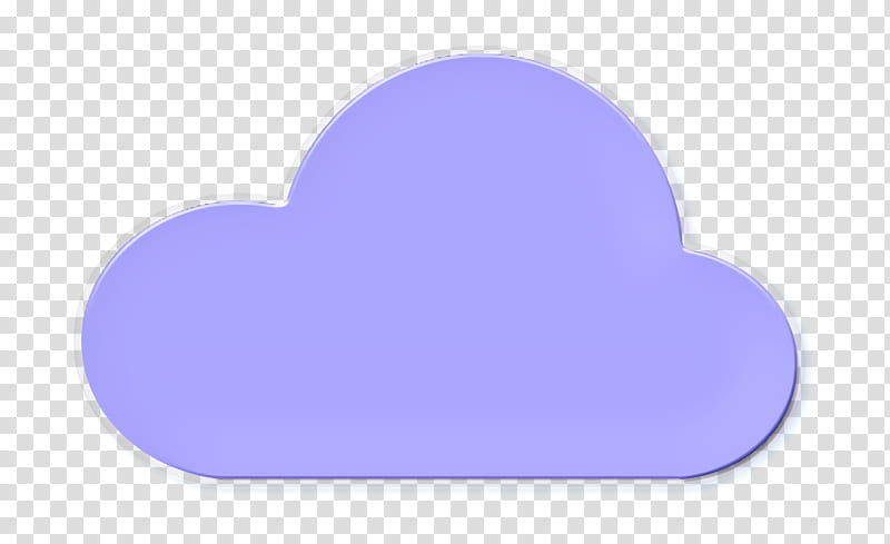 cloud icon, Violet, Purple, Lavender, Lilac, Heart, Meteorological Phenomenon, Electric Blue transparent background PNG clipart