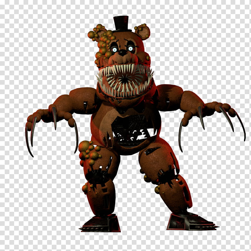 Molten Freddy (Head Wip) transparent background PNG clipart