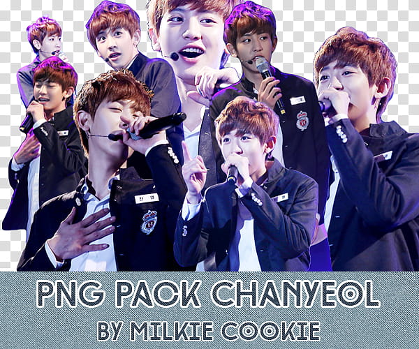 Chanyeol, Milkie Cookie transparent background PNG clipart