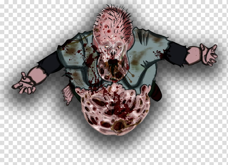 Free token : Gros zombie transparent background PNG clipart