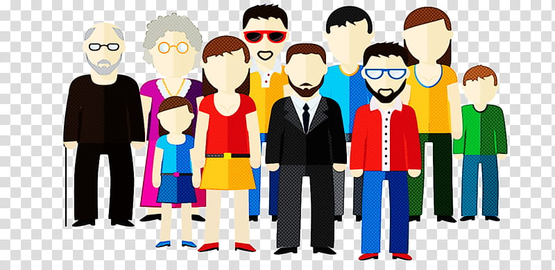 social group people community cartoon youth, Team, Crowd transparent background PNG clipart