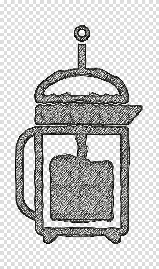 bodum icon coffee icon coffee maker icon, French Icon, French Press Icon, Drawing transparent background PNG clipart