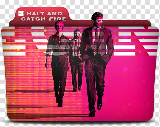  Summer Season TV Series Folders, Halt and Catch Fire icon transparent background PNG clipart