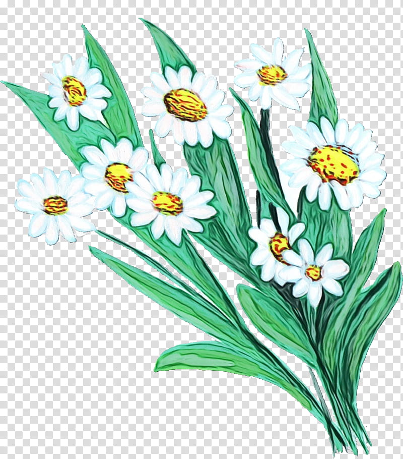 Cartoon Grass, Narcissus, Herbaceous Plant, Plant Stem, Character, Petal, Plants, Flower transparent background PNG clipart