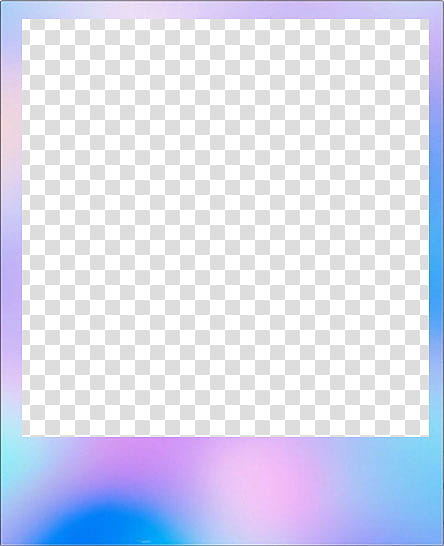 Polaroids , purple and blue border art transparent background PNG clipart