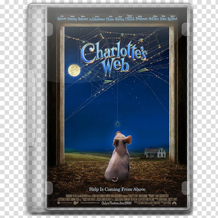 Movie Icon , Charlotte's Web transparent background PNG clipart