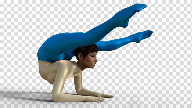 Gloria, D of a female contortionist transparent background PNG clipart