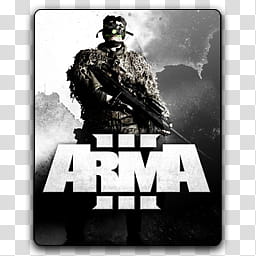 Zakafein Game Icon , ArmA III, Arma DVD case transparent background PNG clipart