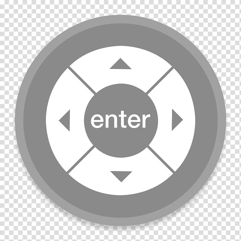 Button UI System Icons, DVDPlaer, round enter controller art transparent background PNG clipart