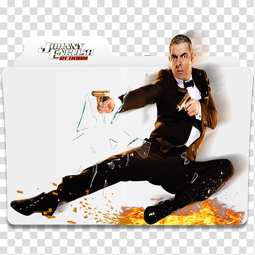 Johnny English Collection Folder Icon , Johnny English Reborn  transparent background PNG clipart