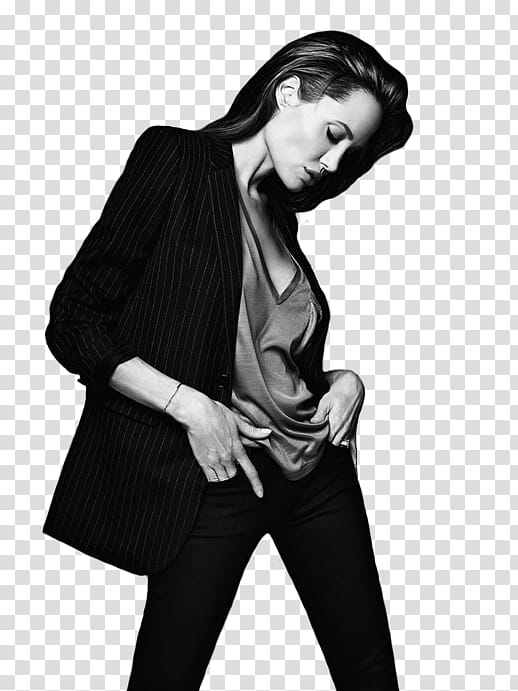 Angelina Jolie Elle Magazine transparent background PNG clipart