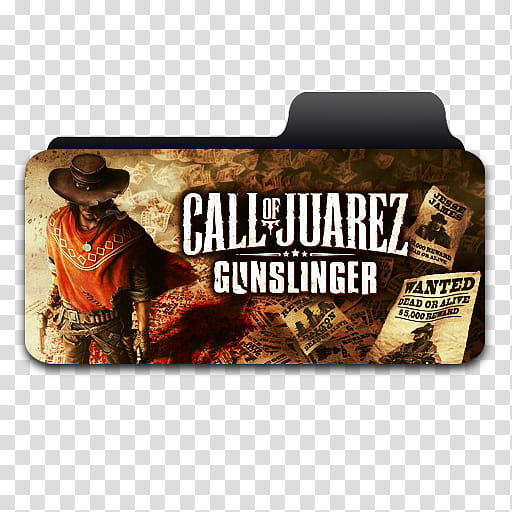 Game Folder Icon Style  , Call of Juarez, Gunslinger transparent background PNG clipart