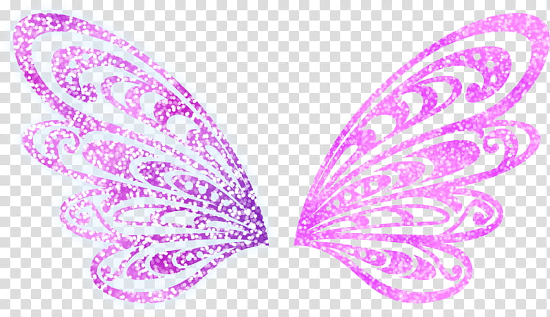 Butterflix Resource , pair of pink wings illustration transparent background PNG clipart