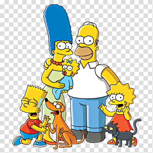 Family Simpson transparent background PNG clipart