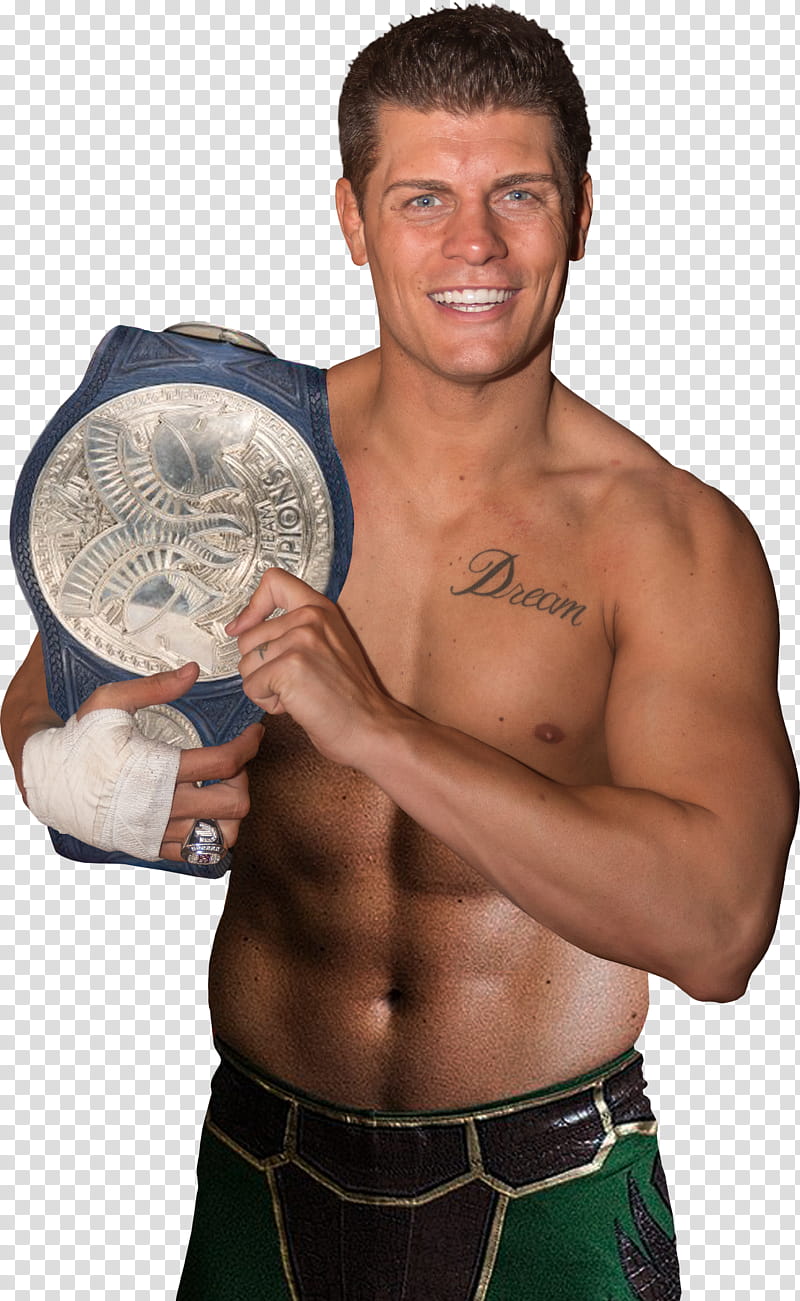 Cody Rhodes transparent background PNG clipart