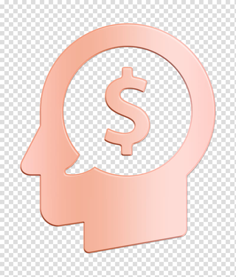 Business Seo Elements icon icon Head icon, Pink, Material Property, Currency, Symbol, Sign transparent background PNG clipart