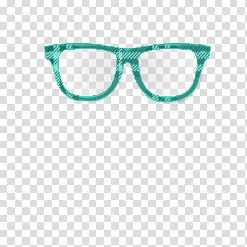 Recursos para un video tutorial, green plaid framed eyeglasses transparent background PNG clipart